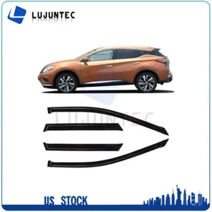 Wavy Window Visor Rain Guard Deflector Vent For Nissan Murano 2003-2007 - Picture 1 of 10