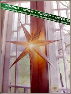 Konstsmide 5900-3 plata E14 estrella de papel 60 cm estrella luminosa lámpara estrella de Navidad - Imagen 1 de 5