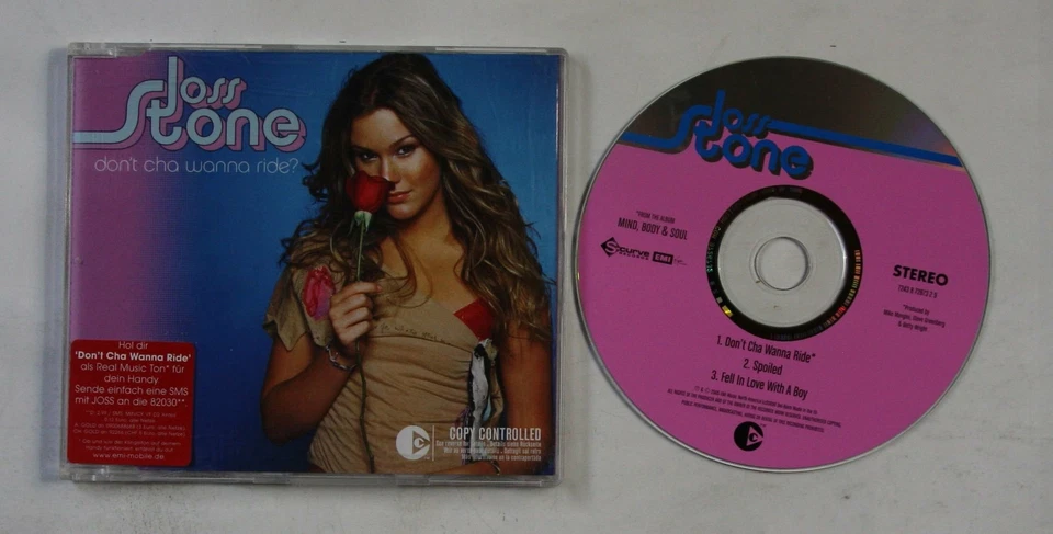 Joss Stone - Don't Cha Wanna Ride EU CD-Maxi 2005 Hypesticker - Bild 1 von 1