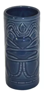 5,5" Keramik Tiki Becher Becher Tasse Blau Hawaiian Bar Dekor 2001 Accoutrement GR - Bild 1 von 7