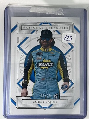 COREY LAJOIE /25 2021 PANINI NATIONAL TREASURES RACING #32 NASCAR - Image 1 of 2