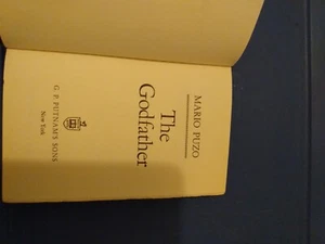 The Godfather Mario Puzo 1969 Vintage Book Mafia Gangster Crime - Picture 1 of 9
