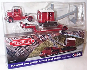 Corgi DGS00002 OO Gauge Scammell Low Loader & 19-RB Drag Shovel George Sanders - Picture 1 of 2