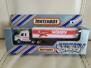 MATCHBOX CONVOY CY 16 WIMPY SCANIA BOX TRUCK 1:64 - Bild 1 von 4