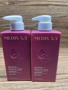 2 Medix 5.5 Retinol Ferulic Acid Anti Sagging Wrinkle Treatment Lotion 15 Fl oz - Picture 1 of 4