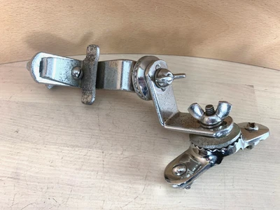 Leedy Ludwig WFL 40s 50s Vtg Ratchet Rack Tom Arm Holder Mount Part Hoop Clamp - Image 1 of 4