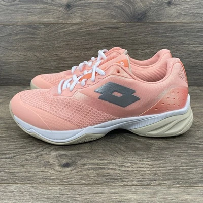 Zapatillas deportivas Lotto para mujer rosa coral con cordones talla 8,5 Foto 1 de 4