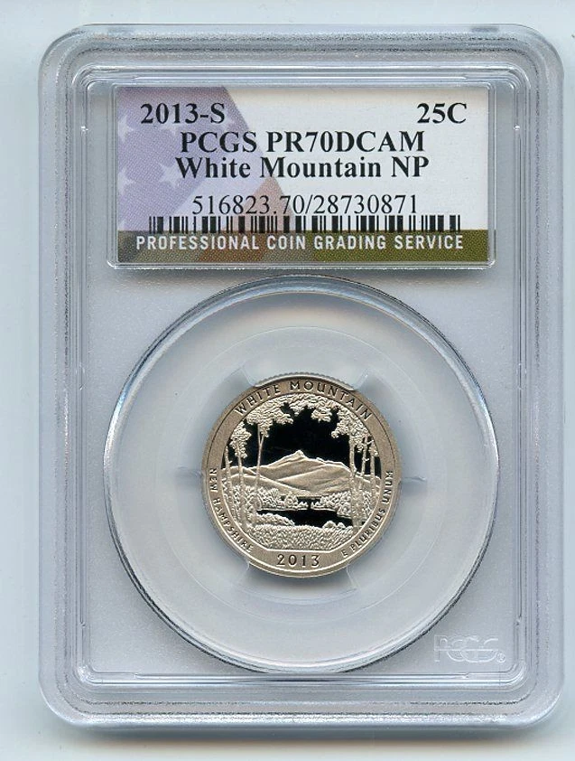 2013 S 25C Clad White Mountain PCGS PR70DCAM - Image 1 of 1