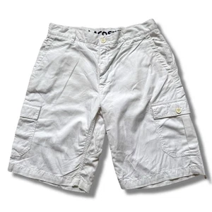 Lacoste White Linen Blend Summer Shorts - Men’s Size UK Large (42) - Picture 1 of 8