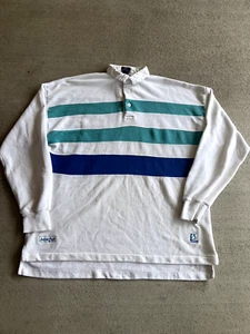 Vintage 90's Joliet Golf "PGA Tour" Striped Rugby Shirt - Picture 1 of 7