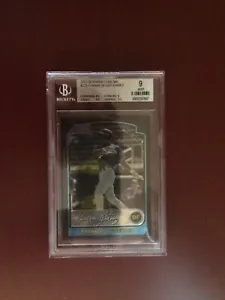 2003 Bowman Chrome # 225 Franklin Gutierrez Rookie BGS 9 Mint RC - Picture 1 of 2