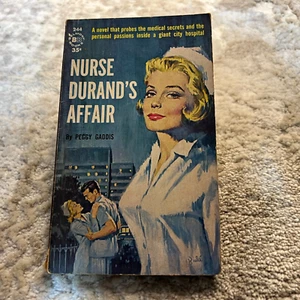 Nurse Durand's Affair Medical Thriller Paperback by Peggy Gaddis Belmont 1969 - Picture 1 of 18