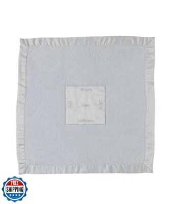 Manta de recepción Barefoot Dreams® CozyChic® Satin Trim, azul, 30"x40" Foto 1 de 2