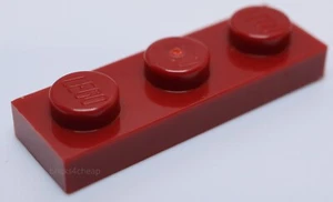 Lego 20x Rojo Oscuro 1 x 3 Placa - Imagen 1 de 1