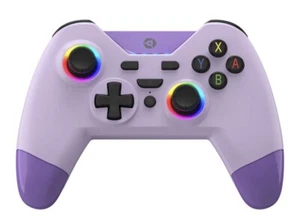 Gioteck WX4+ Wireless RGB Controller Gaming Lavender Nintendo Switch New Sealed - Picture 1 of 4