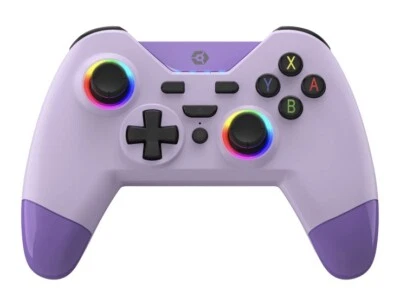 Gioteck WX4+ Wireless RGB Controller Gaming Lavender Nintendo Switch New Sealed - Image 1 of 4