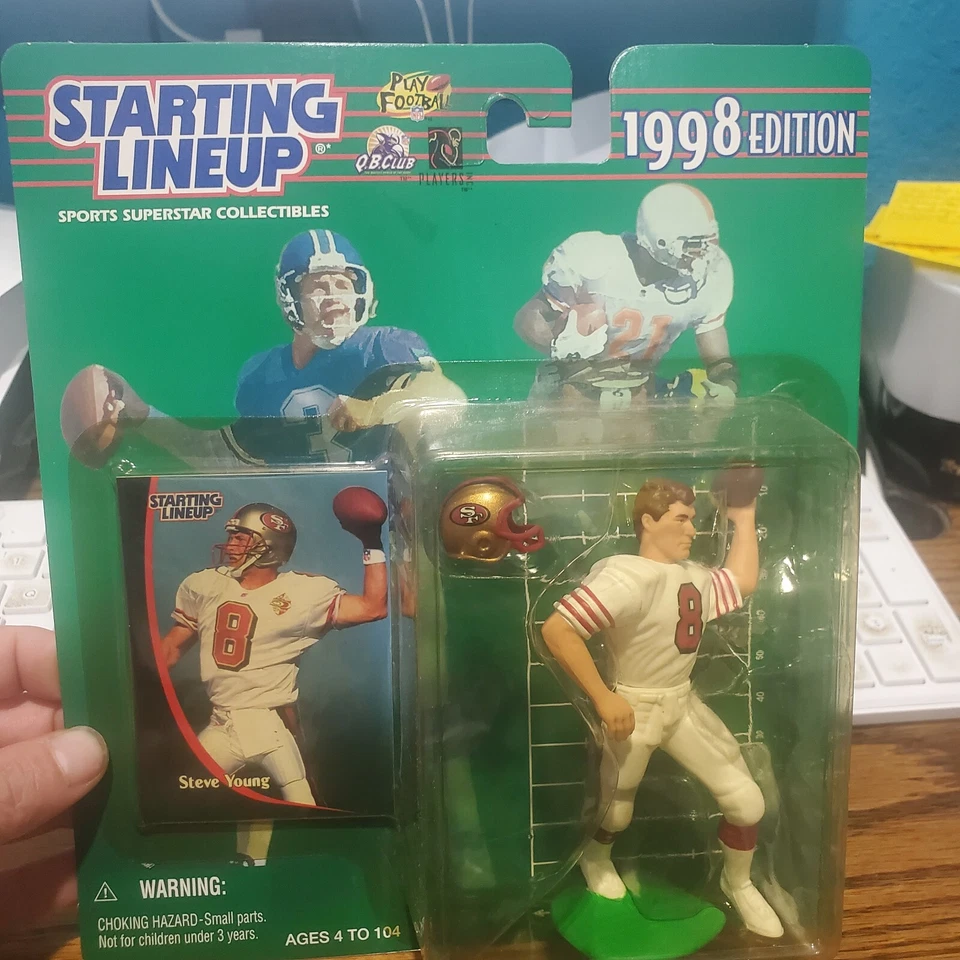 Starting Lineup Sports Superstar Collectibles 1998 Edition Steve Young 49ers ￼ Foto 1 de 1