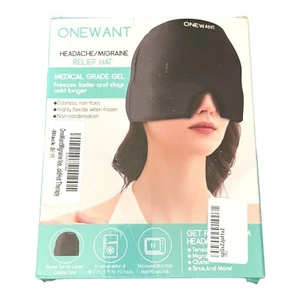 One want Headache And Migraine Relief Hat New In Box - Picture 1 of 9