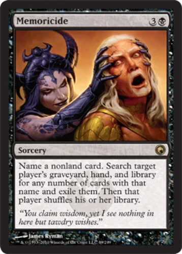 Memoricide - Foil ~ Moderately Played Scars of Mirrodin MTG Magic UltimateMTG Bl - Image 1 of 1