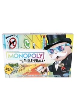 NEW Hasbro Monopoly for Millennials Millennial Board Game VHTF SHIPS FREE 
