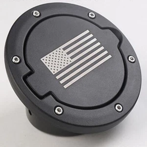 Tankdeckel Einfüllstutzen Kraftstoff Türabdeckung für Jeep Wrangler JK 2007-17 - Picture 1 of 9