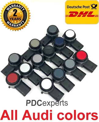NUEVO OEM AUDI A1 A3 A4 A5 A6 A7 A8 TT sensor aparcamiento PDC 5Q0919275B - TODOS LOS COLORES Foto 1 de 4