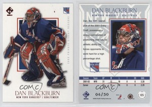 2002-03 Pacific Private Stock Reserve Red /50 Dan Blackburn #65