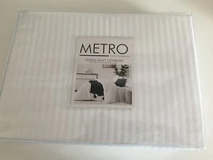 Juego de funda de edredón individual M Florida 1000TC blanco nuevo en paquete precio de venta sugerido por el fabricante $269,99 - Imagen 1 de 7