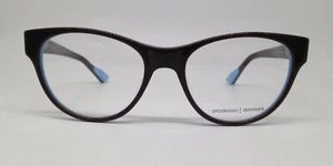Prodesign Denmark 4650 Brown 5032 Cat Eye Eyeglasses Frame 52-18-140 New RX - Picture 1 of 5
