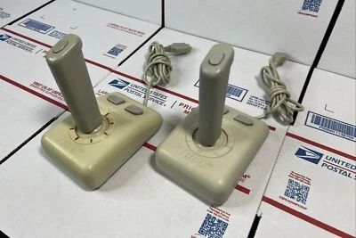 2X Suncom VINTAGE Tac-5 Joystick Controller Atari, Commodore-SAME DAY -WARRANTY - Image 1 of 4