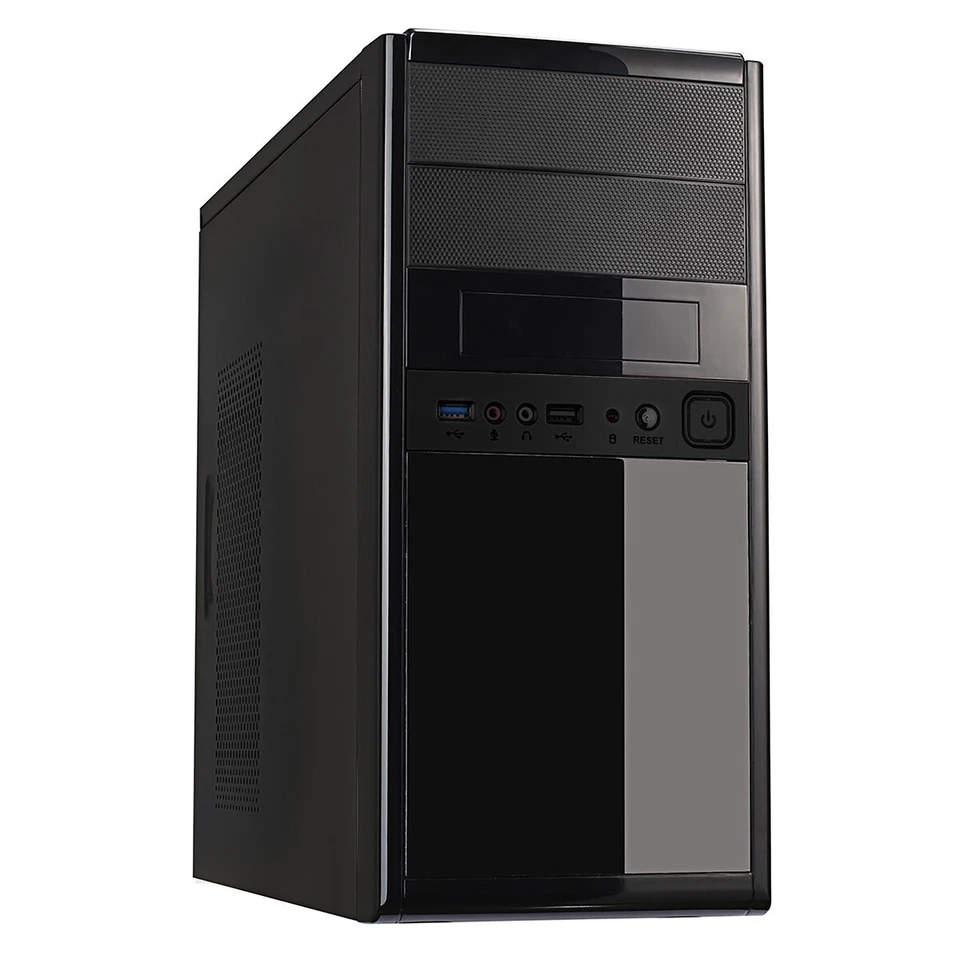 Best Value Computer PC Case Micro ATX With 500W Power Supply For Home & Office - Image 1 of 4