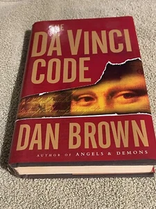 2003 The DAVINCI CODE Dan Brown TRUE FIRST EDITION 1st 1st HC DJ  w' Both Errors - Picture 1 of 6