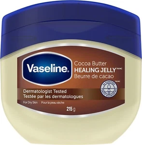 Vaseline Healing Jelly for dry skin Cocoa Butter triple purified jelly 215g - Picture 1 of 2