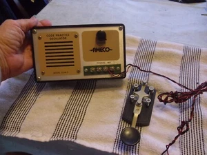 Ameco Code Practice Oscillator Model OCM-2 Vintage Ham Radio Equip Not Tested - Zdjęcie 1 z 4