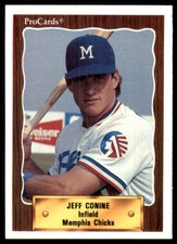 1990 Memphis Chicks ProCards Jeff Conine #1017