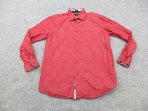 Versace 1969 Abbigliamento Sportivo SRL Shirt Mens Medium Slim Fit Button Up - Picture 1 of 9