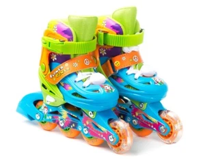 Patines en línea Titan Flower Power para niñas azules y verdes - Imagen 1 de 5