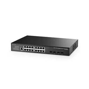 Binardat 20 Port 2.5G Web Managed Switch, 16x2.5G Ethernet, 4x10 Gigabit SFP ... - Picture 1 of 8
