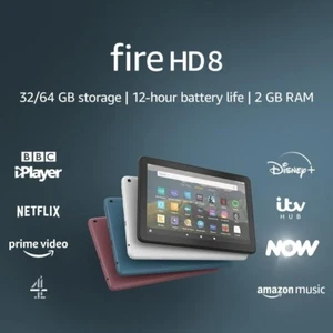 Tablet Amazon Fire HD 8 10ª Generación 8" 1080p Full HD 32GB con Anuncios - Imagen 1 de 5
