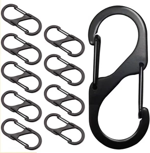 10 Stück karabiner,schlüssel karabiner,karabinerhaken,S karabiner klein,S K - Bild 1 von 7