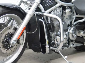 Paramotore cromato per harley Davidson V-Rod VRSCA, VRSCB,VRSCAW, VRSCDX da 38mm - Picture 1 of 1