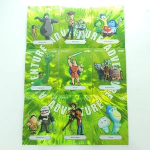 2023 Kakawow Cosmos Disney 100 All Star Complete Adventure Green Puzzle 9 Cards - Picture 1 of 10