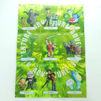 2023 Kakawow Cosmos Disney 100 All Star Complete Adventure Green Puzzle 9 Cards - Image 1 of 4