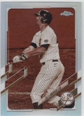 2021 Topps Chrome - D.J. LeMahieu #105 Sepia Refractor - Image 1 of 2