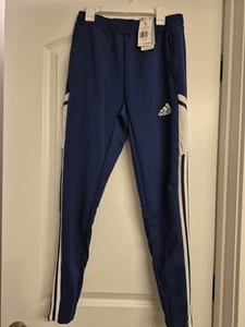 Adidas Aeroready Con22 Pantalone Uomo Elasticizzato Pista Navy Small Nuovo ETICHETTE - Foto 1 di 7