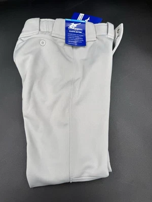 NEW Mizuno Baseball YOUTH  LARGE/GREY Performance Pants FREE SHIPPING NWT - Image 1 of 3