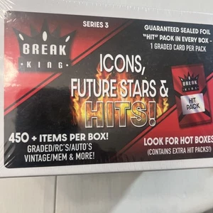 BREAK KING Icons & Future Stars & Hits Factory Sealed Series 3 Box - Bild 1 von 6