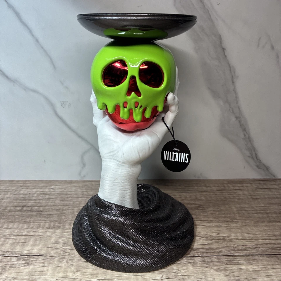 Bath and Body Works DISNEY VILLAINS POISON APPLE 3-Wick Candle Holder -