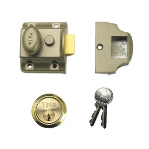  Yale Locks 723 Deadlatch 40mm Backset ENB Finish Box YAL723PB - Picture 1 of 1