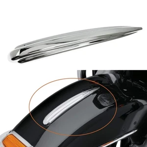 Guarnizione parafango anteriore cromato moto adatta per modelli Harley Touring Trike 1984-... - Foto 1 di 7